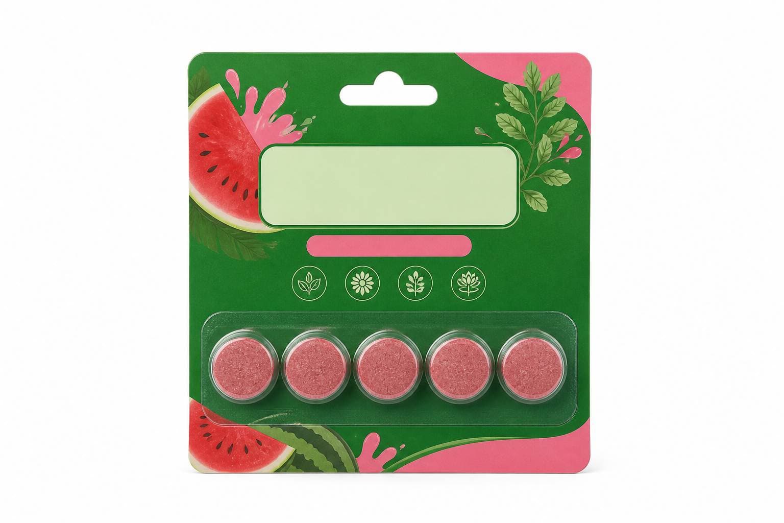 Kama kratom extract tablets in watermelon flavor packaging